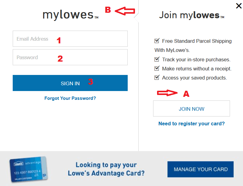 Mylowes Member Card Manage Your Lowes Credit Card