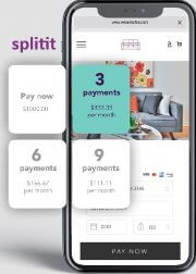 Buy Now Pay Later apps splitit